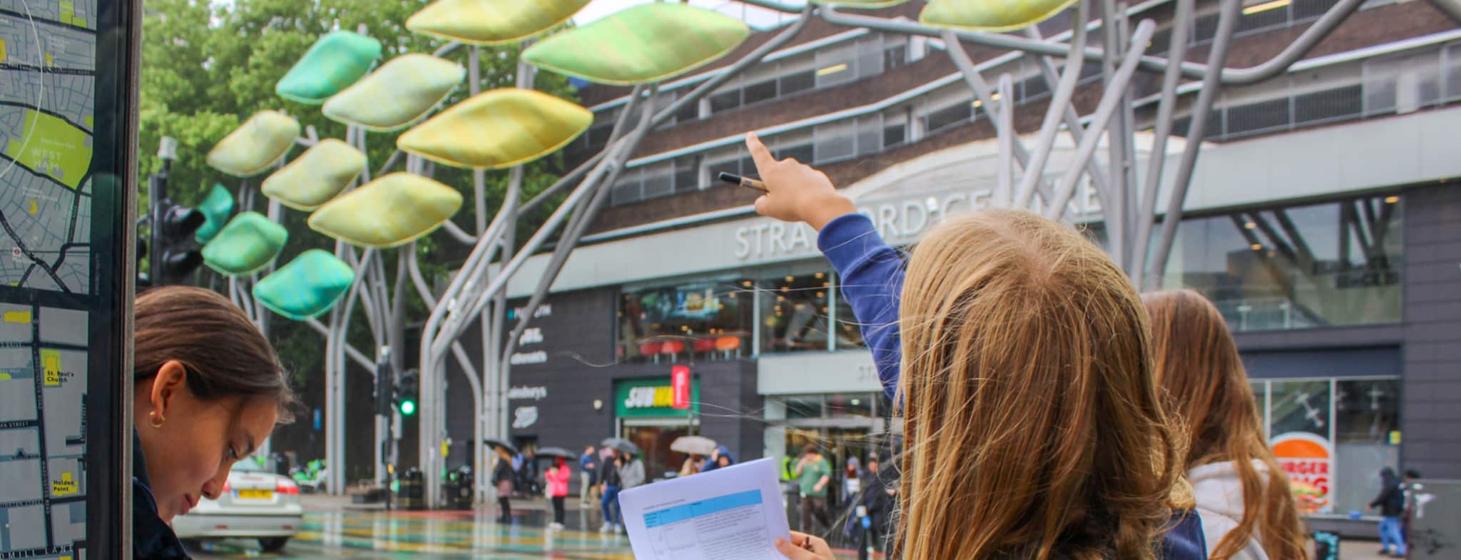 Rain or Shine: Year 7 Fieldwork at Queen Elizabeth Olympic Park
