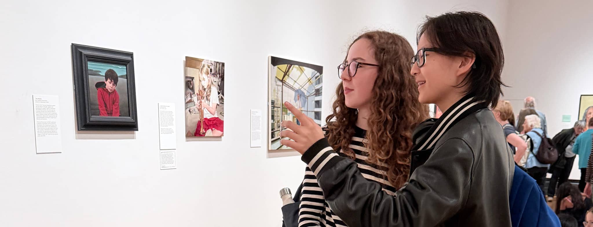 Year 10 Art and Design Students Visit the National Portrait Gallery